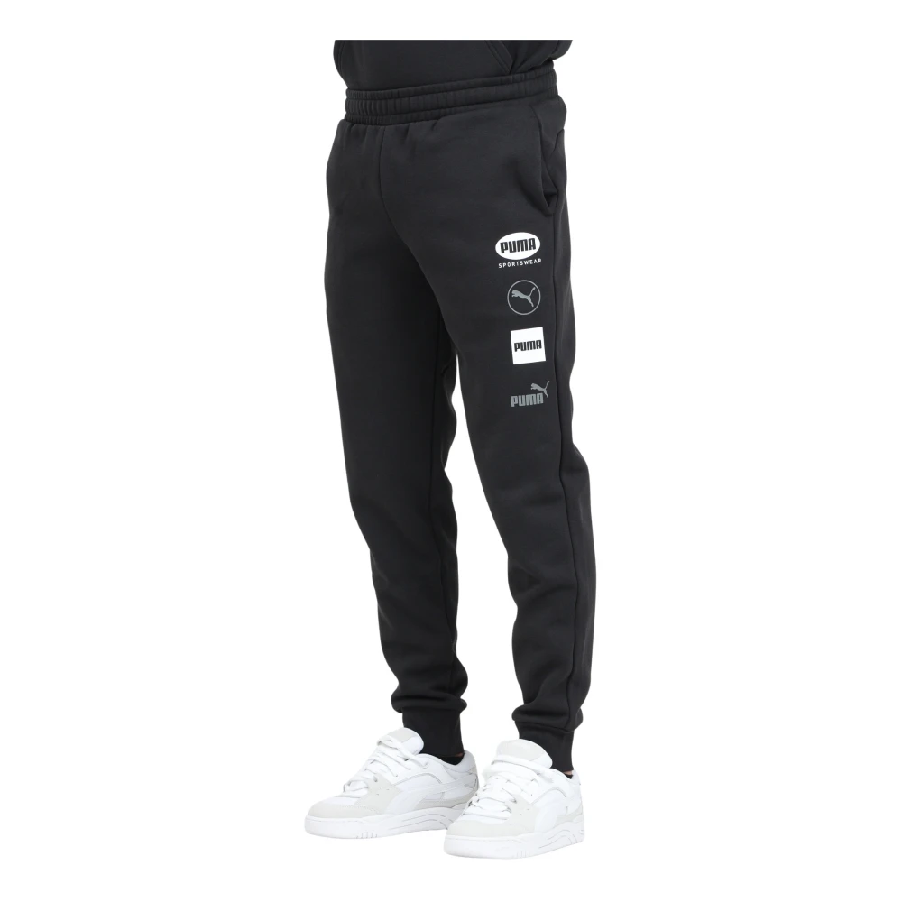Puma Sportieve Zwarte Power Broek Black Heren