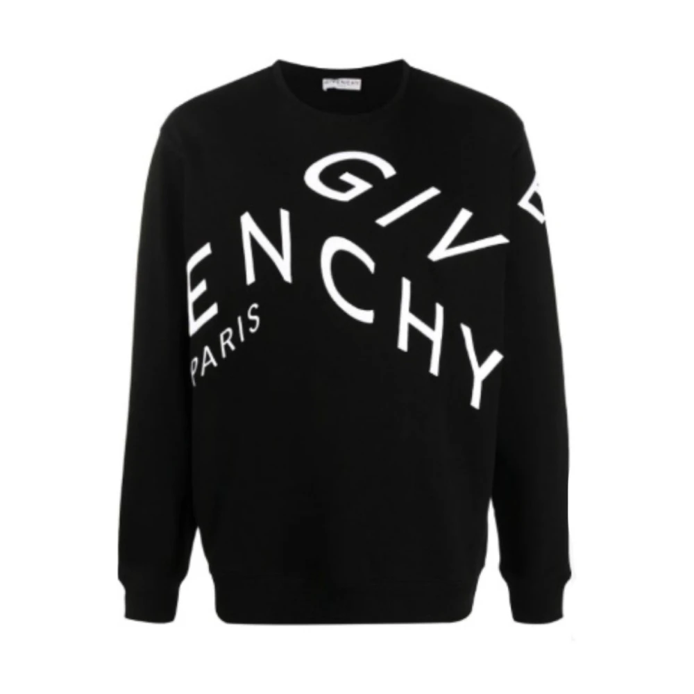 Givenchy Logo Sweatshirt Tons: les Noirs Black Heren