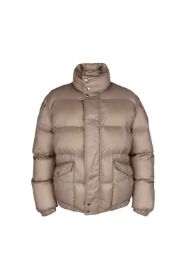 Graffiti-print Puffer Jacket
