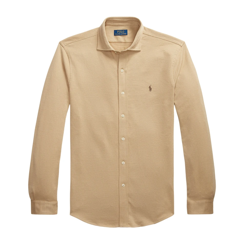 Ralph Lauren Casual Overhemd Beige Heren