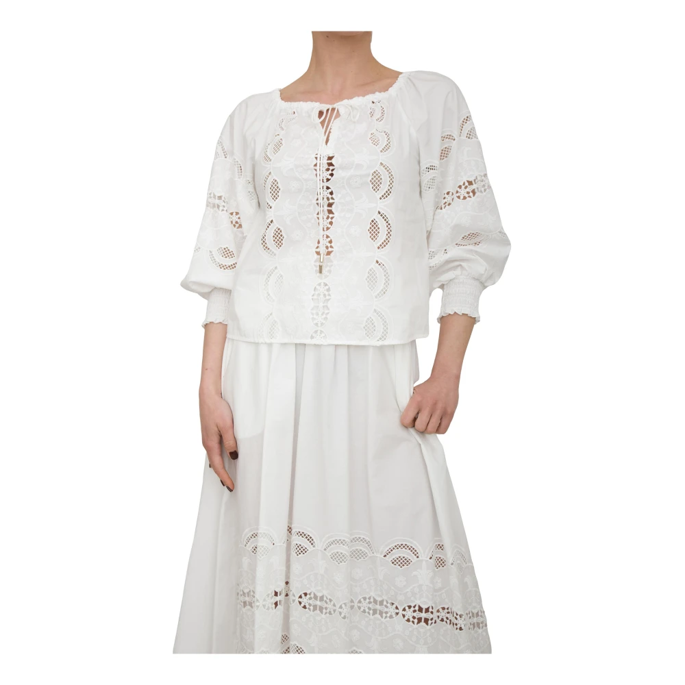 Liu Jo Donna Bianco Camicette M, New,