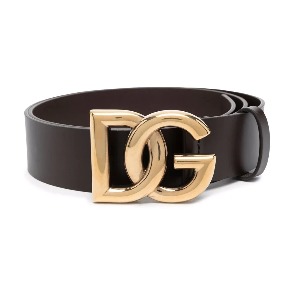 Dolce & Gabbana Logo DG Riem Brown Heren