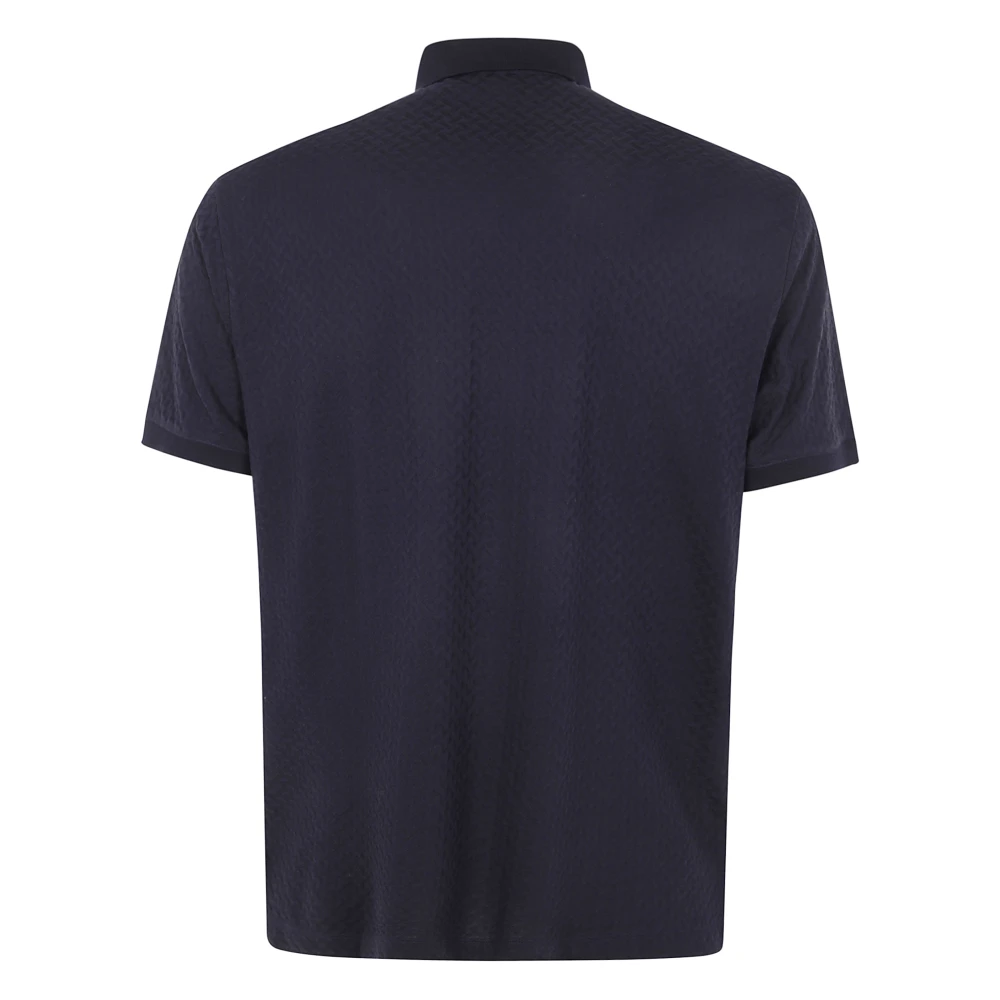 Emporio Armani Klassieke Polo Shirt voor Mannen Black Heren