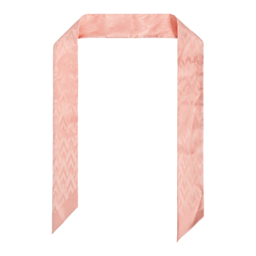 Valentino Garavani Donna Rosa - Foulard Bandeau En Soie - Accessories - One Size