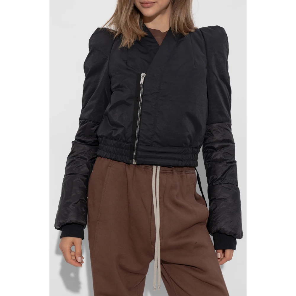 Rick Owens Padded Jacket Metro Black Dames