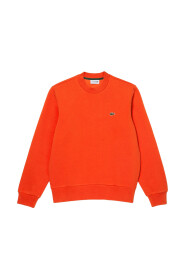 Felpa Casual Arancione per Uomo