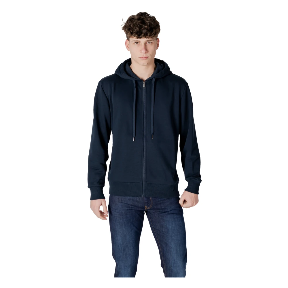 Colmar Casual Capsulate Sweatshirt met rits Blue Heren