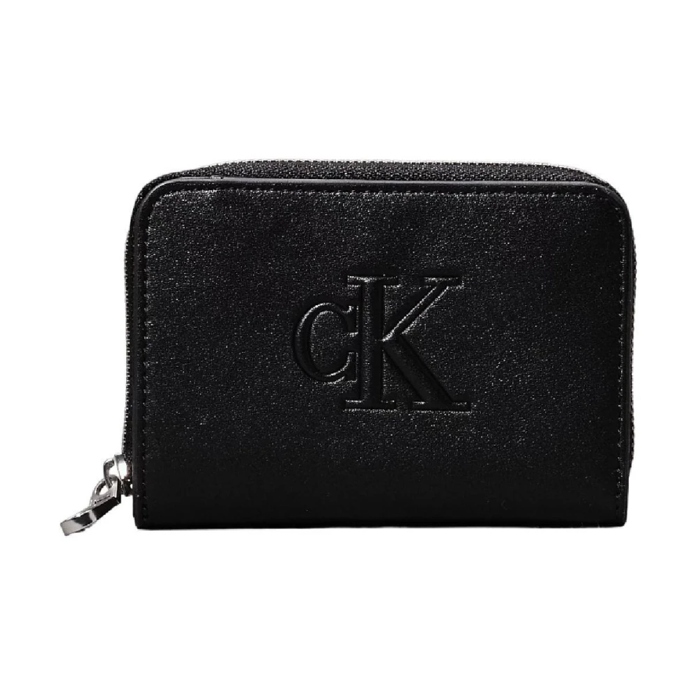 Calvin Klein Around Beboss Plånbok Black, Dam