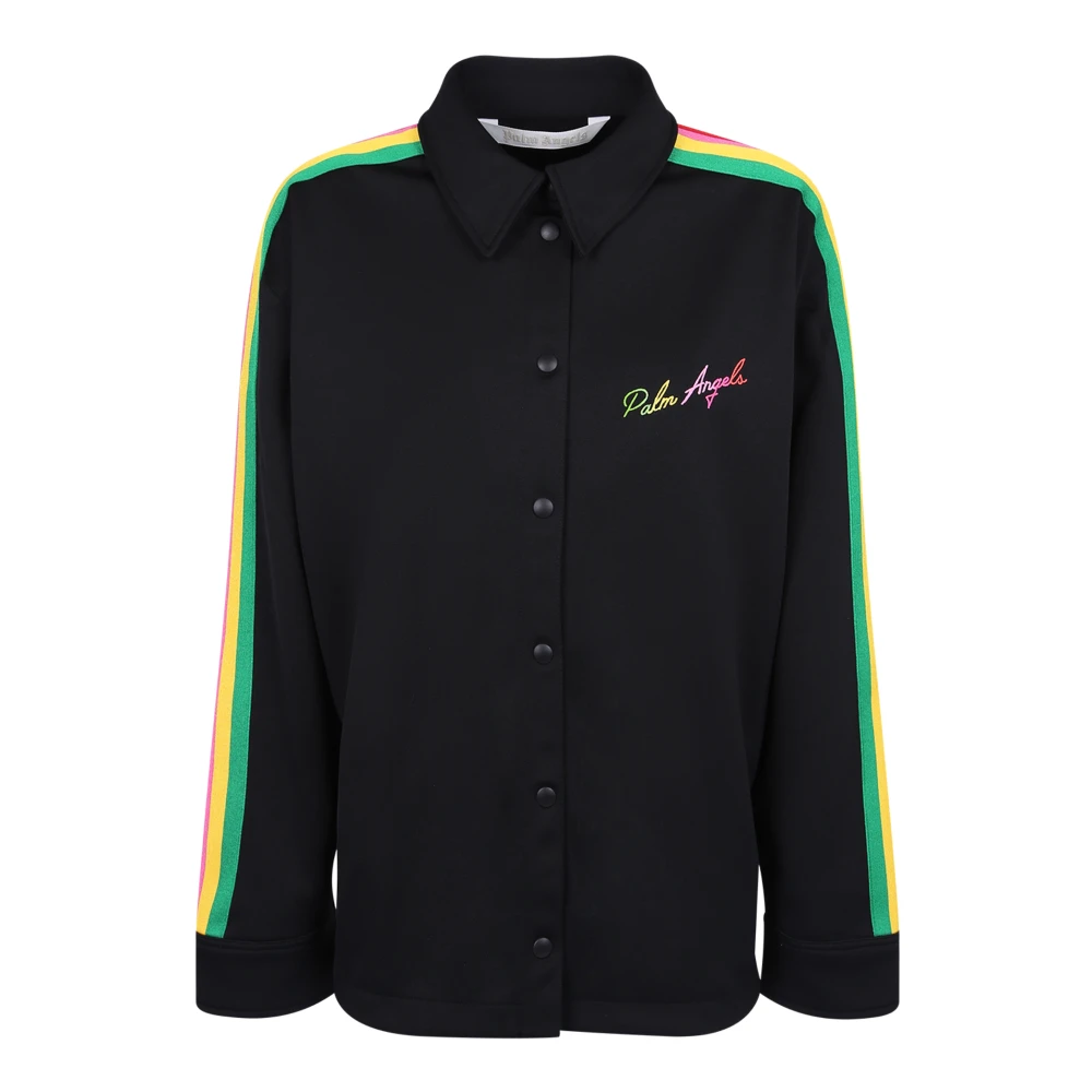 Palm Angels - Branded Jacket - Blouses & Shirts - Mujer - Negro - S