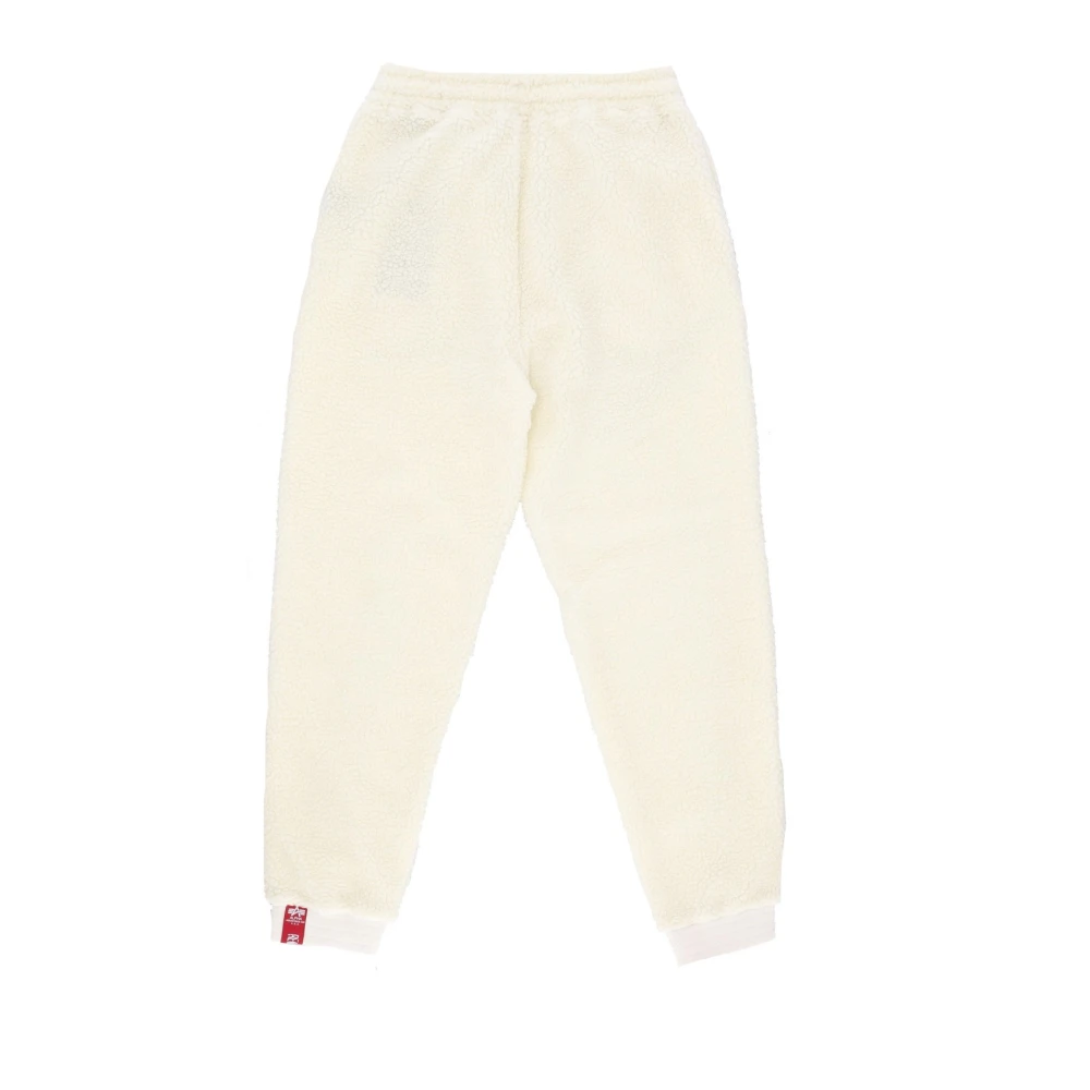 alpha industries Off White Teddy Jogger voor Vrouwen White Dames