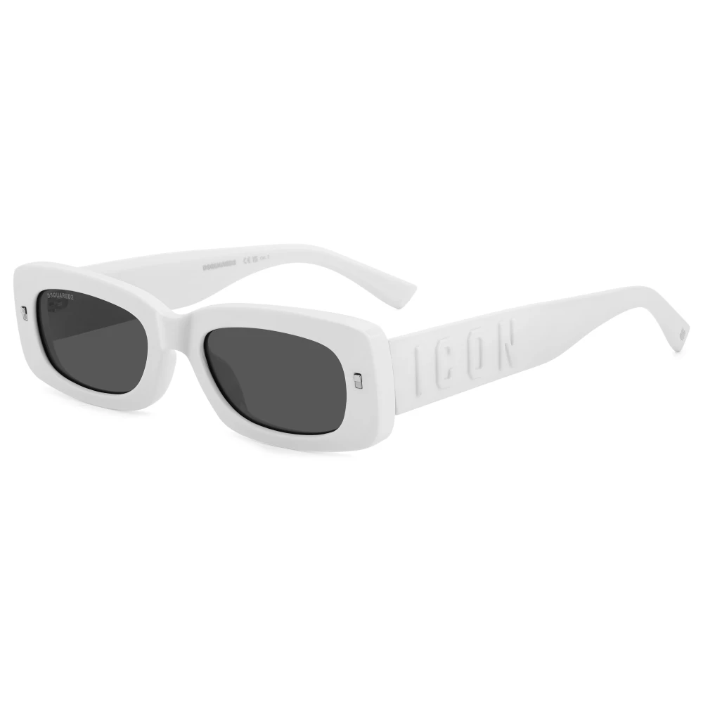 Dsquared2 Unisex White Iconic Sunglasses Vk6/Ir