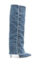 bottes-andy-120mm-bleues-a-bord-effiloche