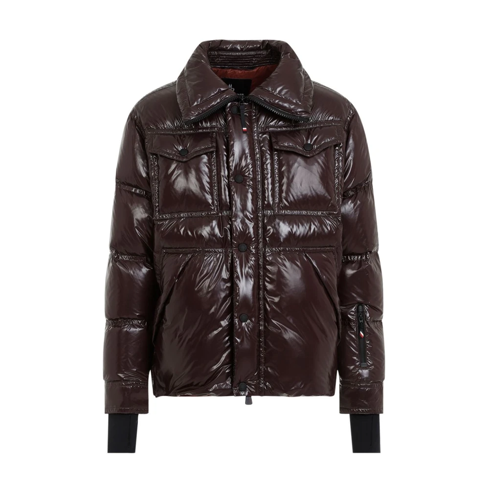 Moncler Brown Winter Jackets, Female, M, Winter Jacket