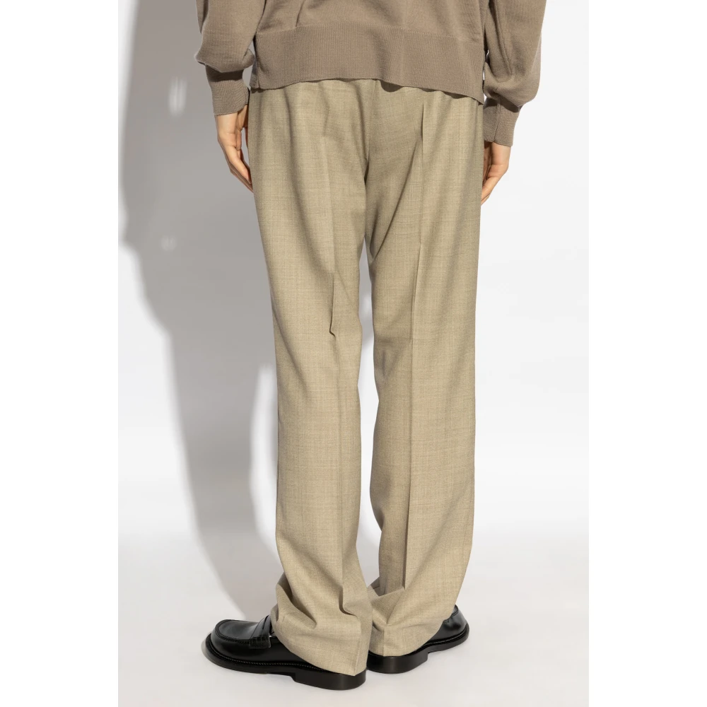 Ami Paris Wollen broek Beige Heren