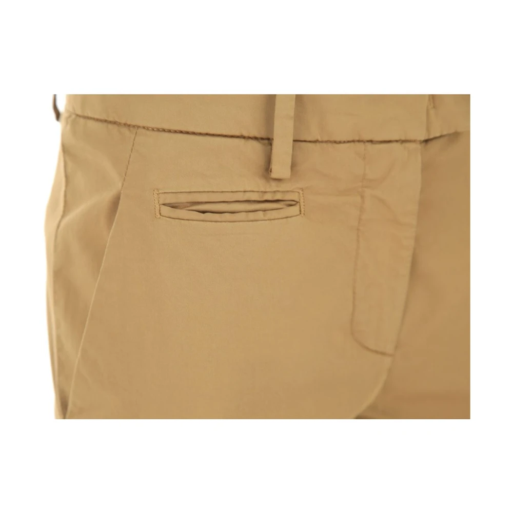 Dondup Bruine Katoenen Jeans Broek Brown Dames