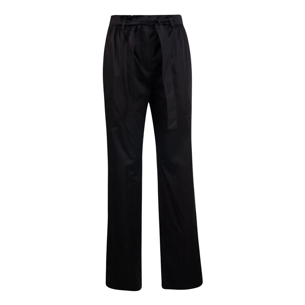Moschino Wide Trousers Black Dames