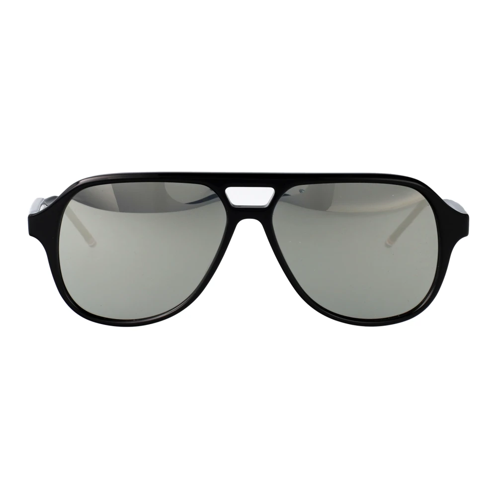 Thom Browne Unisex Black Sunglasses, 59 Mm, Stylish Sunglasses For Fashionable Looks