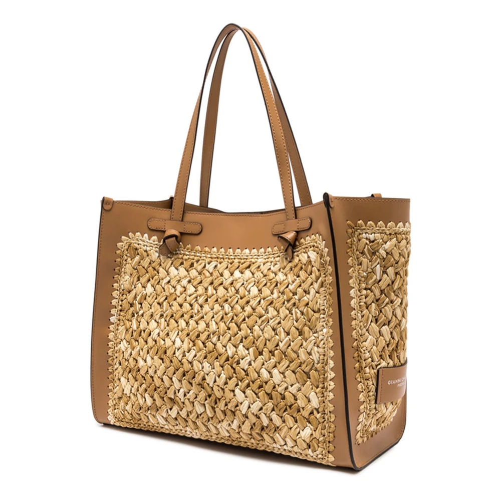 Gianni Chiarini Marcella leren handtas Brown Dames