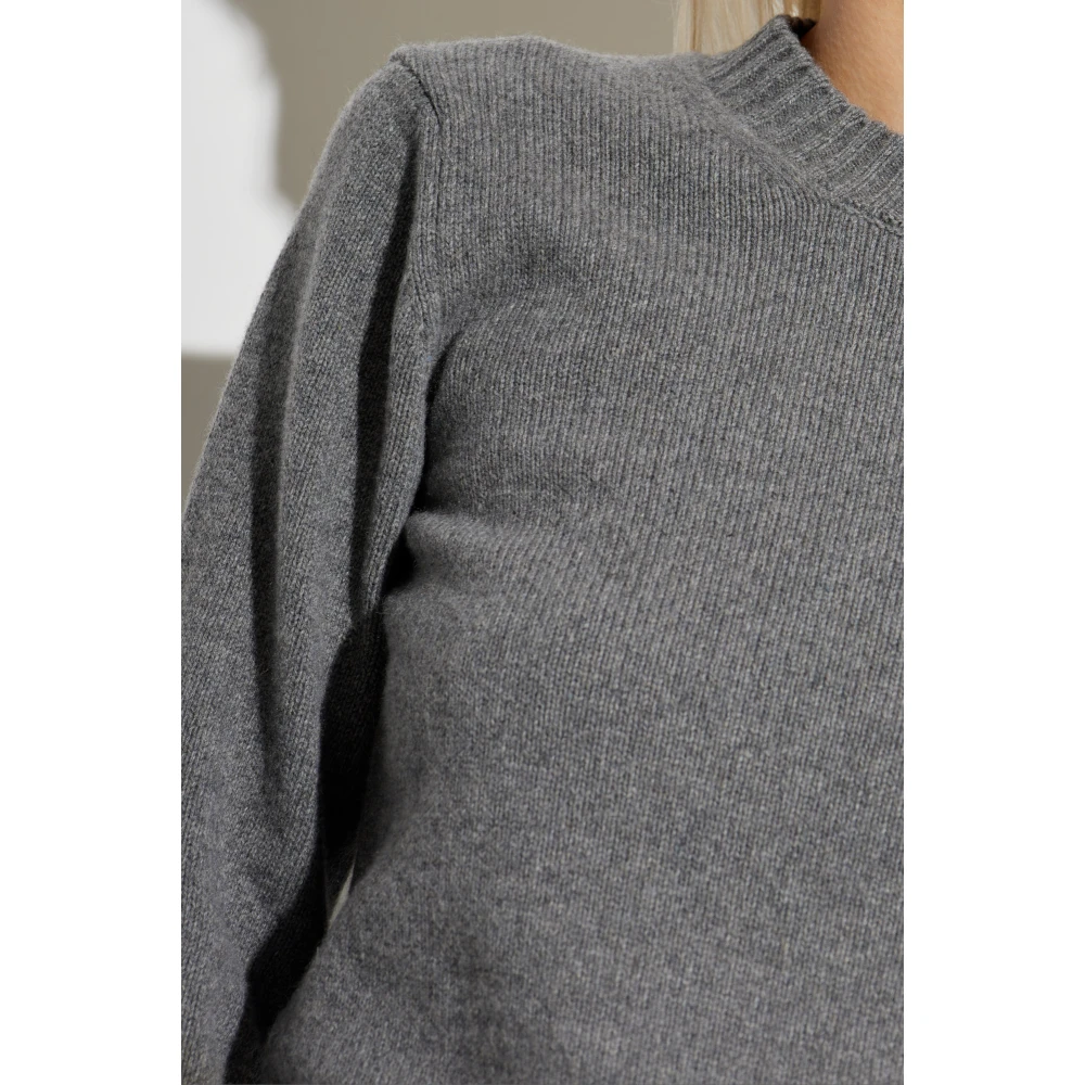 Ami Paris Trui met ronde hals Gray Dames