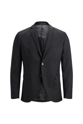 Slim Fit Svart Blazer Jacka