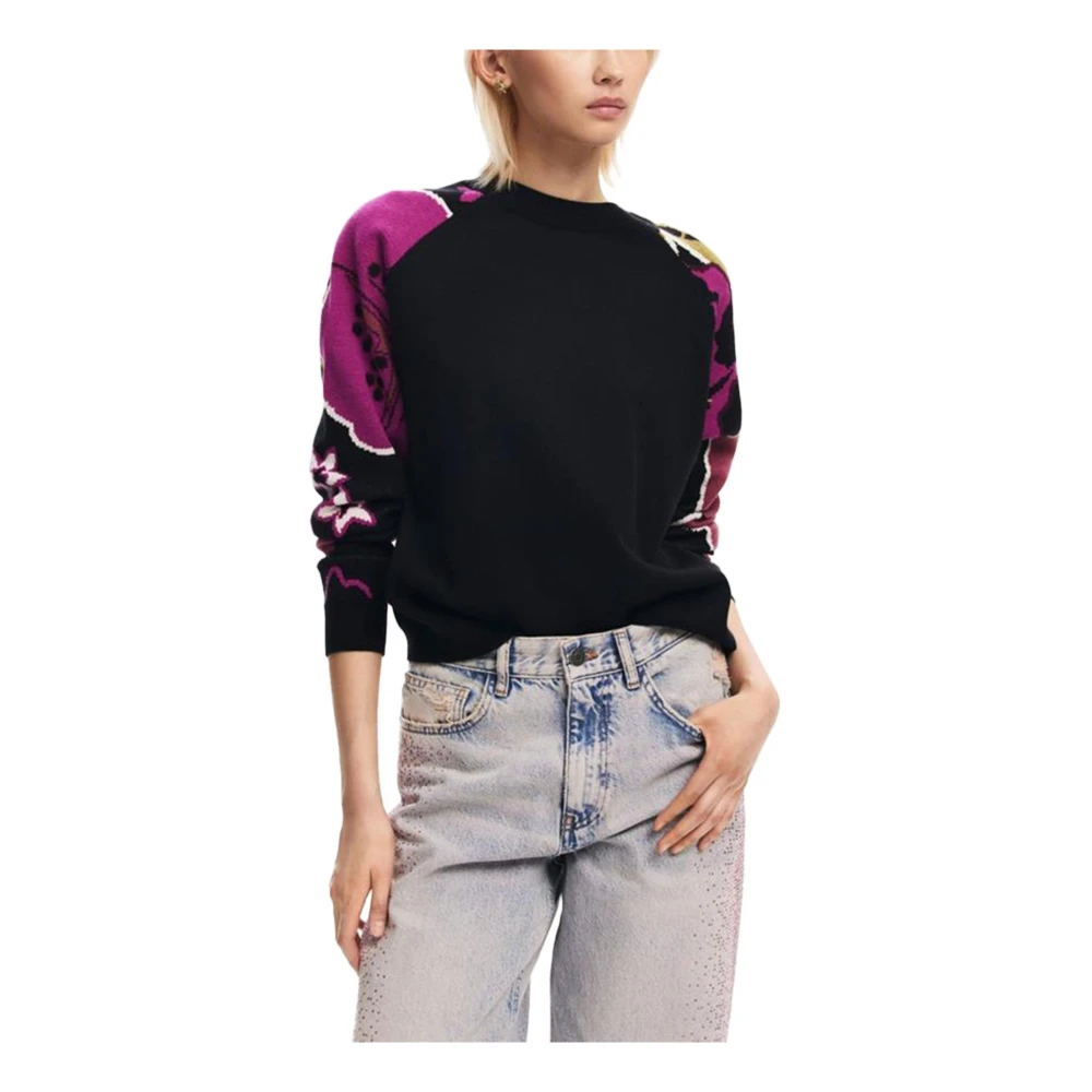 Knitwear > Round-neck Knitwear - - Desigual - Modalova