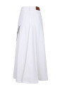 white-chain-detail-skirt