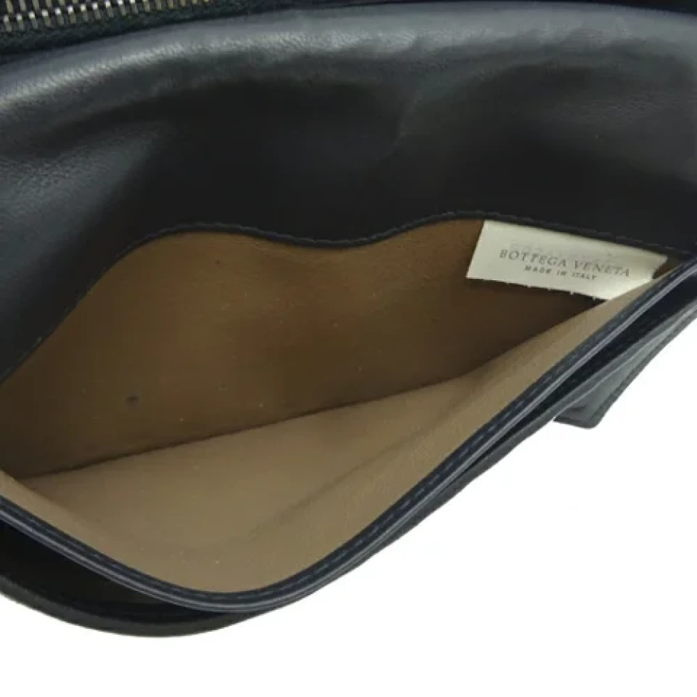 Bottega Veneta Vintage Pre-owned Leather wallets Black Heren