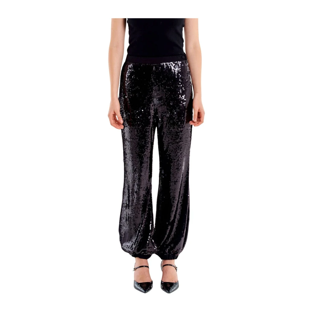 Vicolo Mujer Negro Pantalones, Talla: M