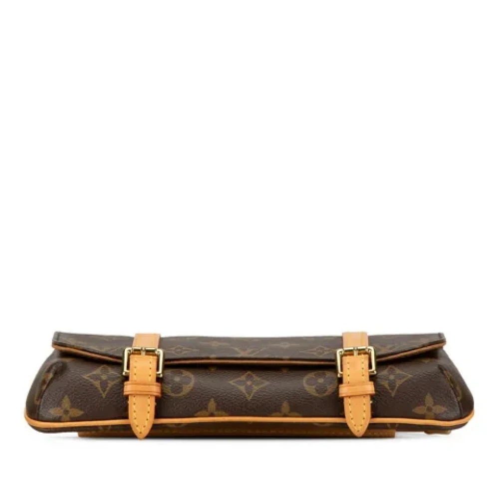 Louis Vuitton Vintage Pre-owned Leather louis-vuitton-bags Brown Dames