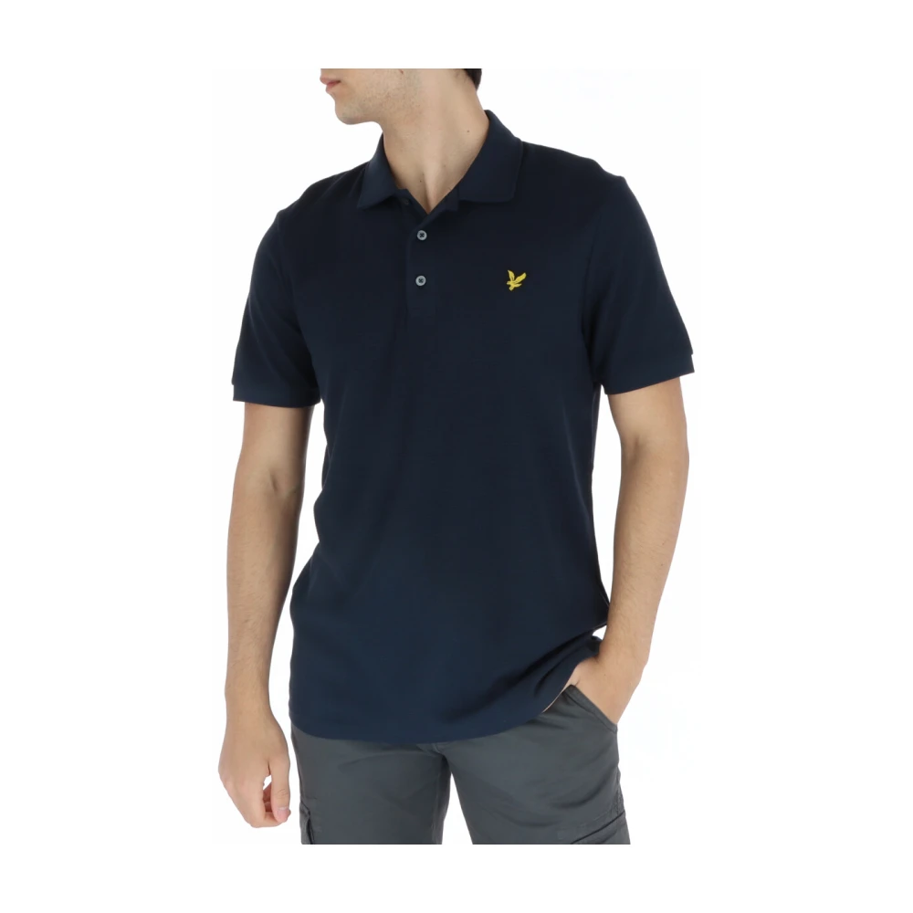 Lyle & Scott Men's Blue Polo Shirts,, Classic Polo Shirt 2XL