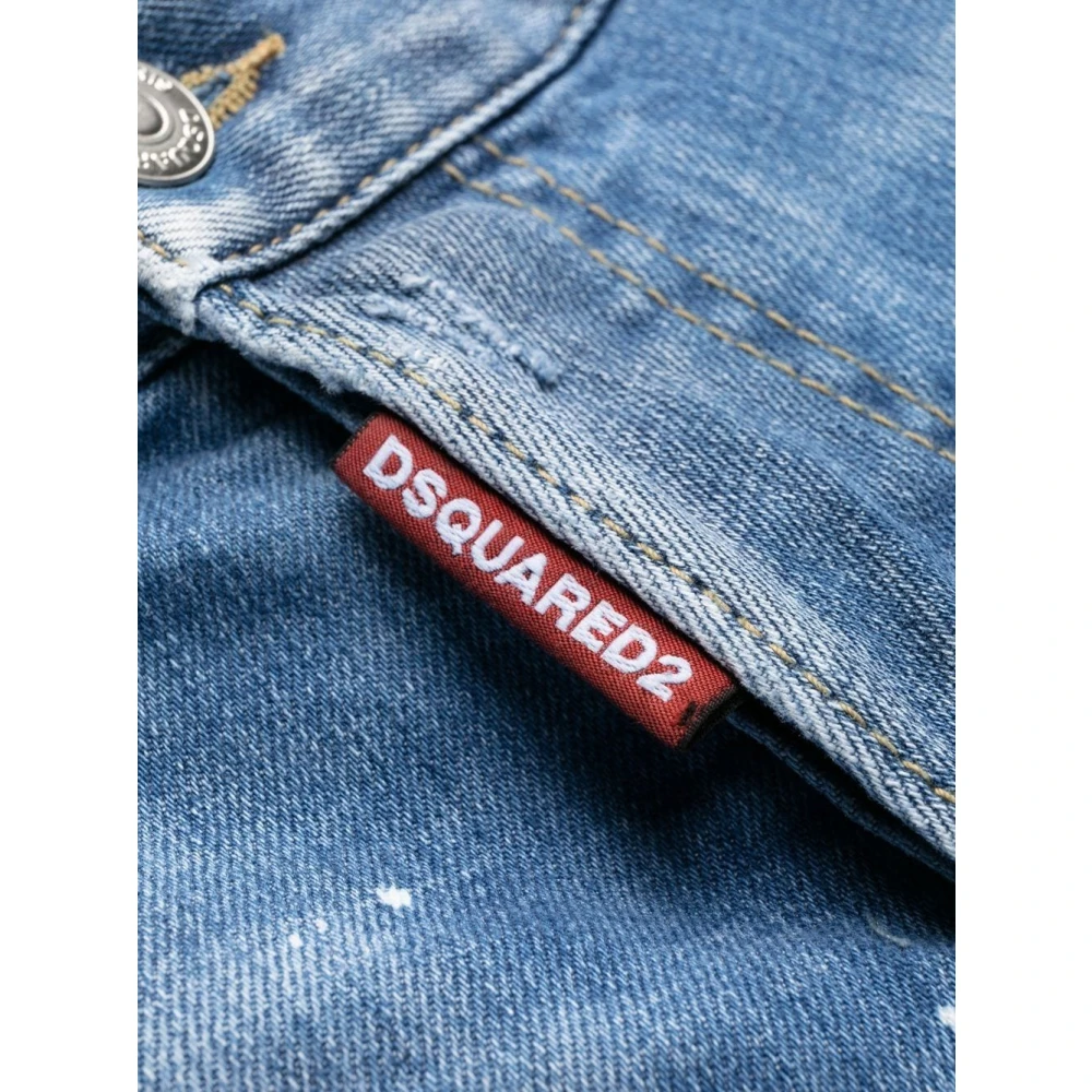 Dsquared2 Navy Blue Cool Guy Jeans Blue Heren
