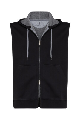 black-hooded-zip-up-sleeveless-sweatshirt