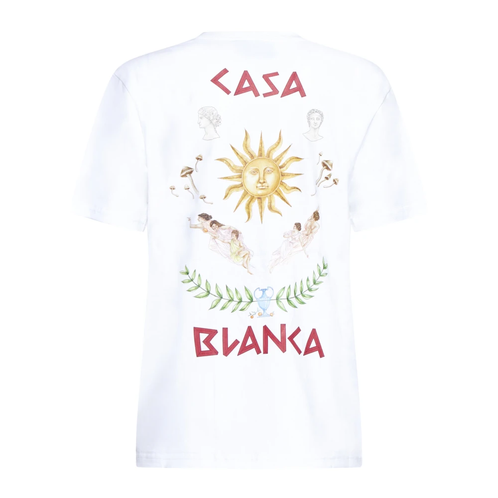 Casablanca Stijlvolle T-shirts en Polos White Dames