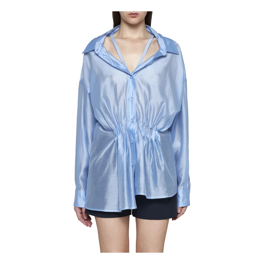 Blanca Vita Stijlvolle Overhemden Blue Dames