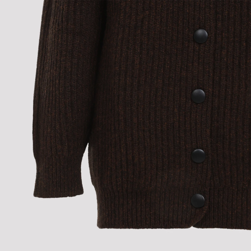 Khaite Bruine Trui voor Vrouwen Aw24 Brown Dames