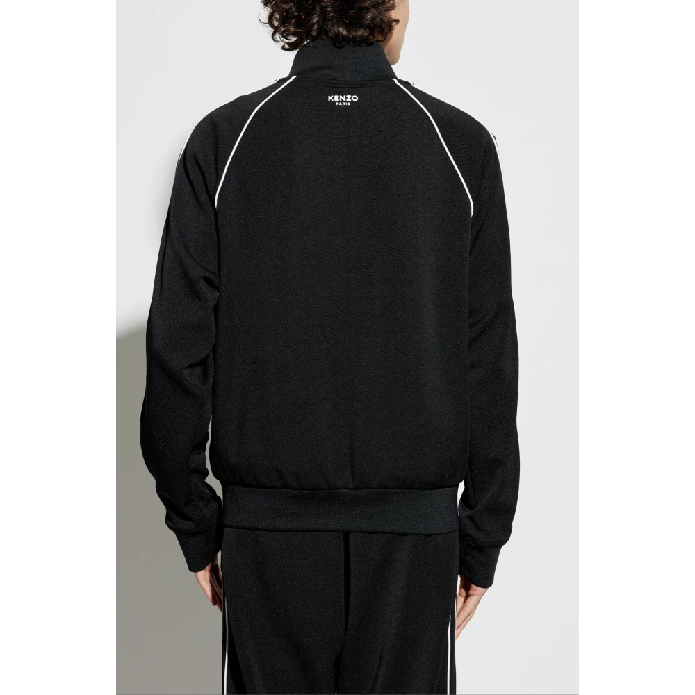 Kenzo Sweatshirt met opstaande kraag Black Heren