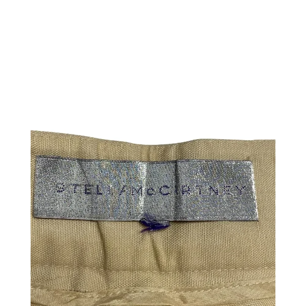 Stella McCartney Pre-owned Fabric bottoms Beige Dames