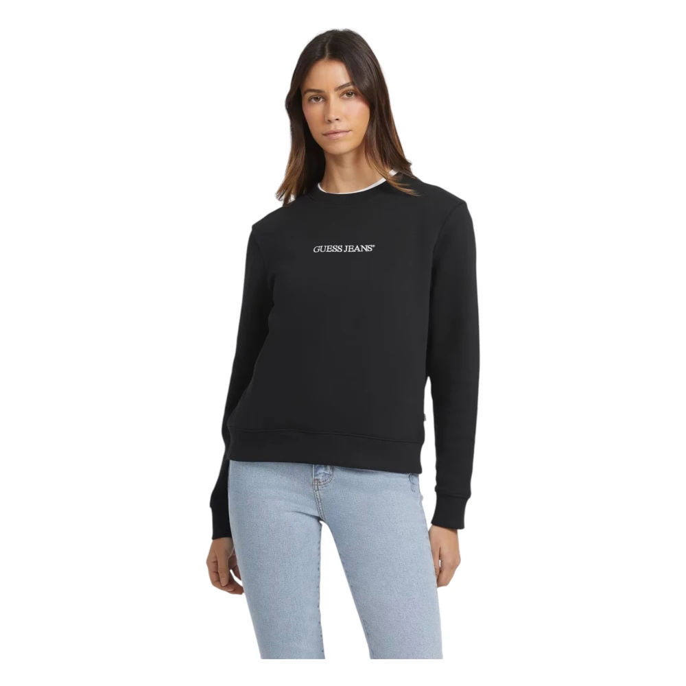 Guess Stijlvolle hoodies voor vrouwen Black Dames