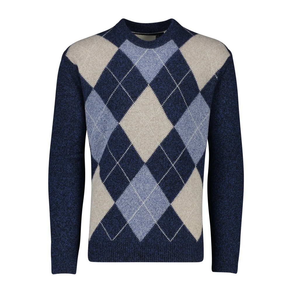 Gant Donkerblauwe Trui Blue Heren
