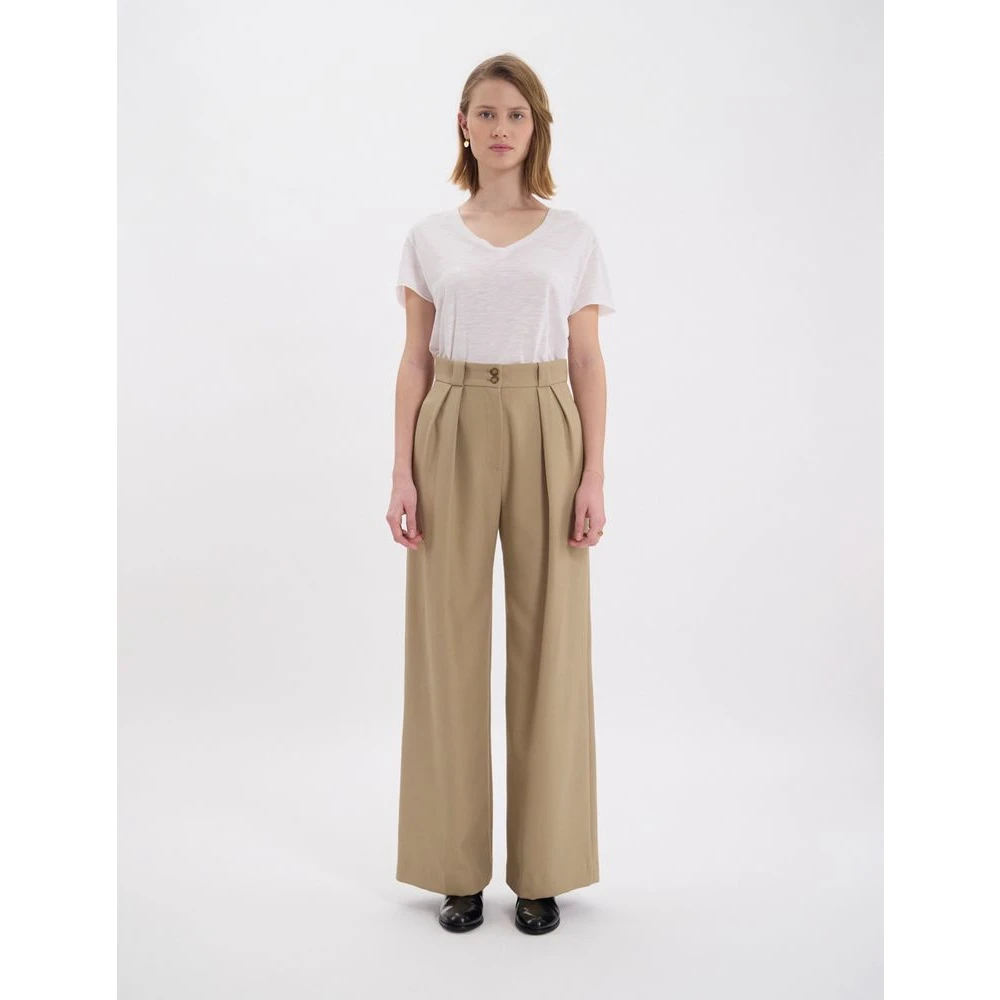 Ines De La Fressange Paris Marlene Broek Beige Dames