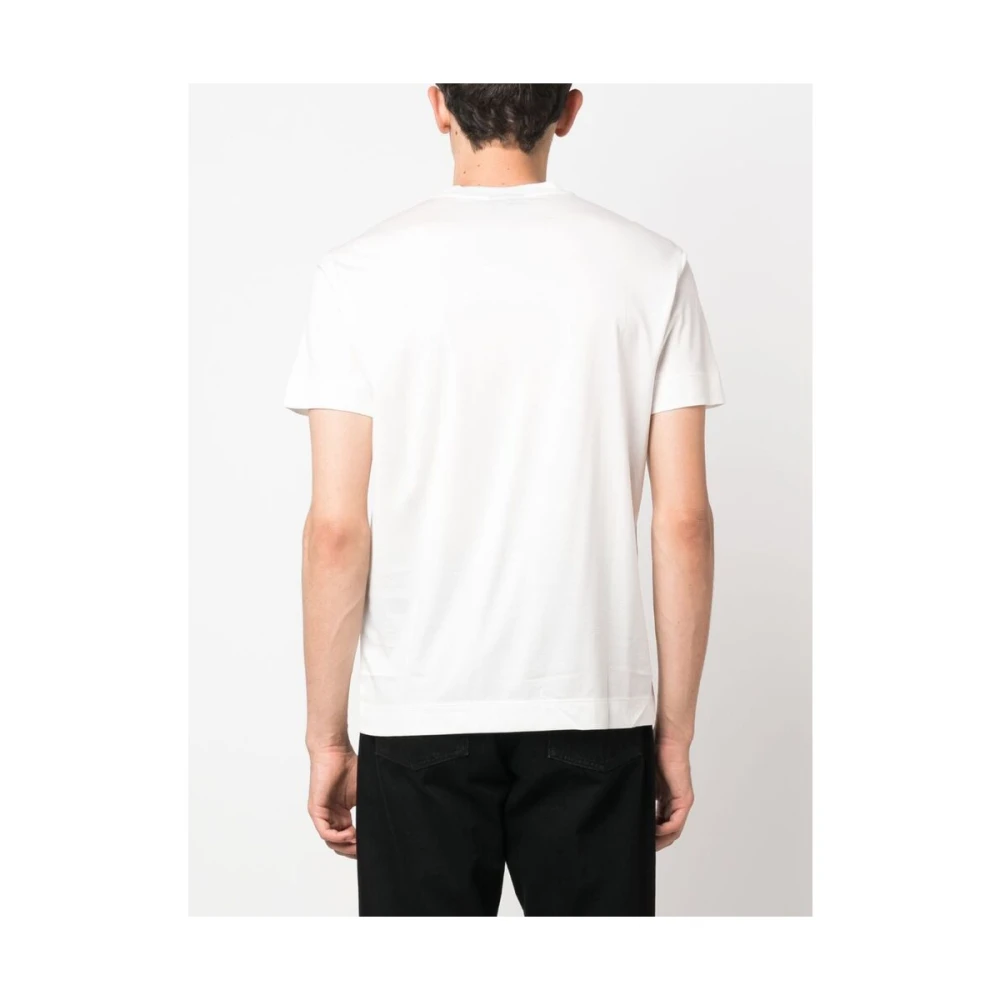 Emporio Armani Logo Crew-neck T-shirt White Heren