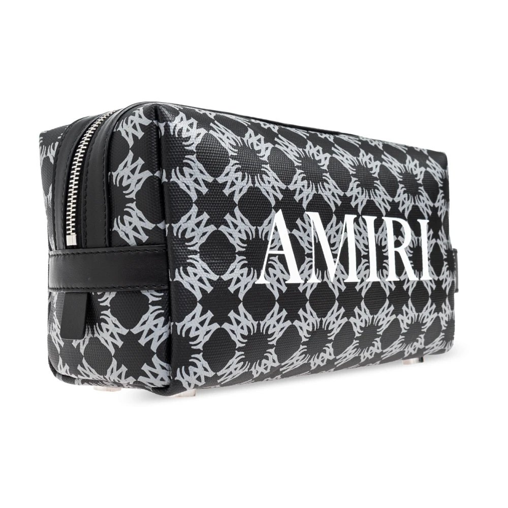 Amiri Monogram toilettas Black Heren