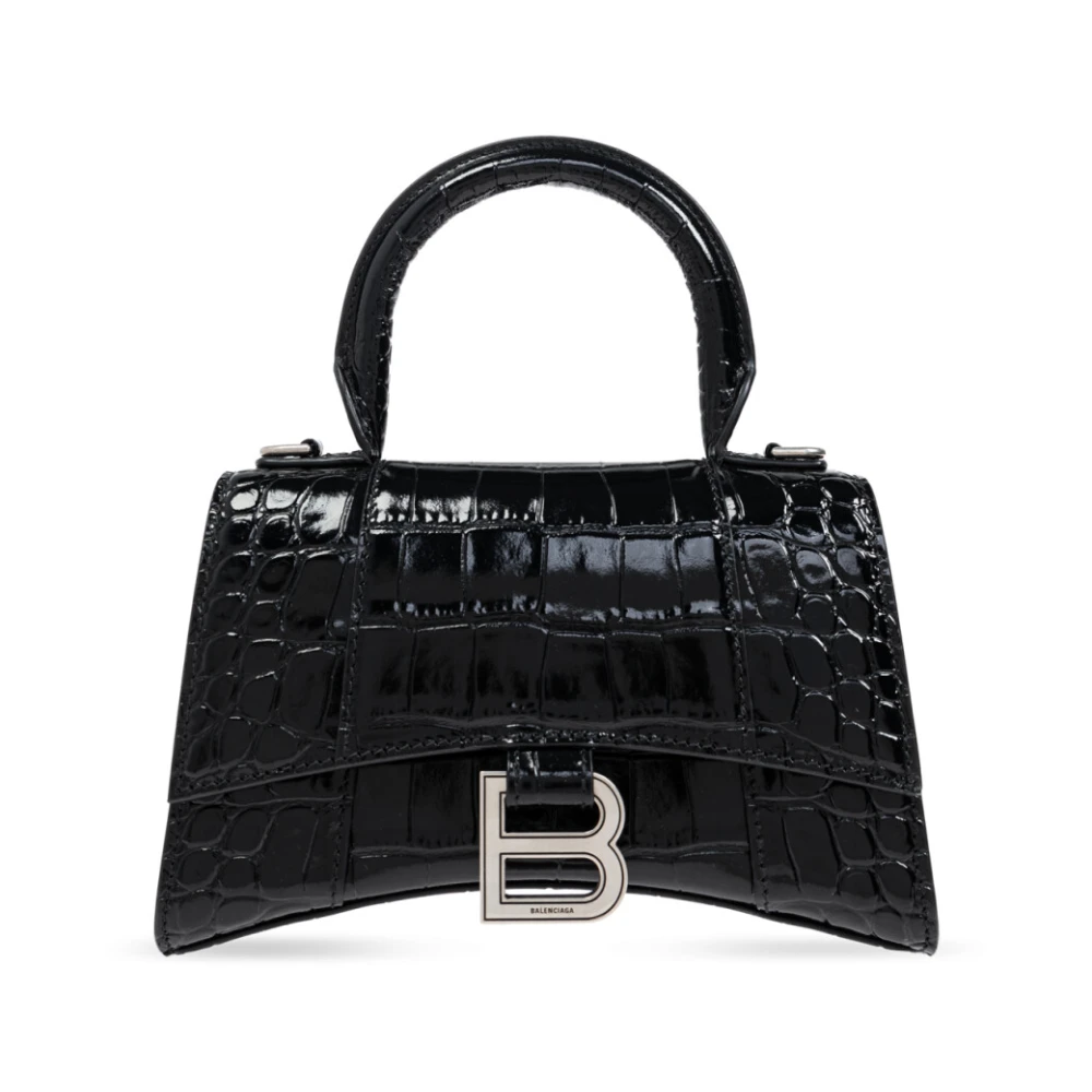 Balenciaga Zandloper XS Handtas Black Dames