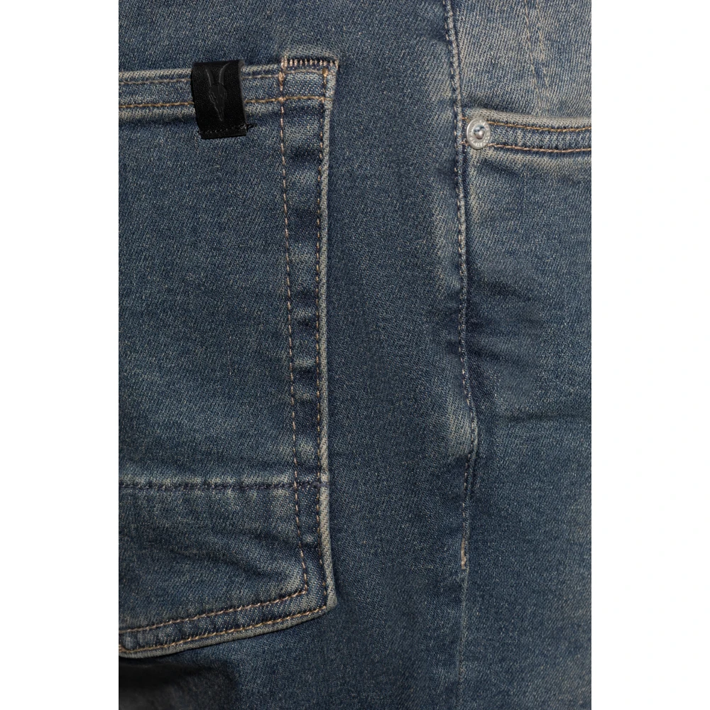 AllSaints Sid Skinny Jeans Blue Heren