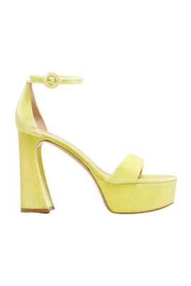 Holly Velvet Platform Sandals