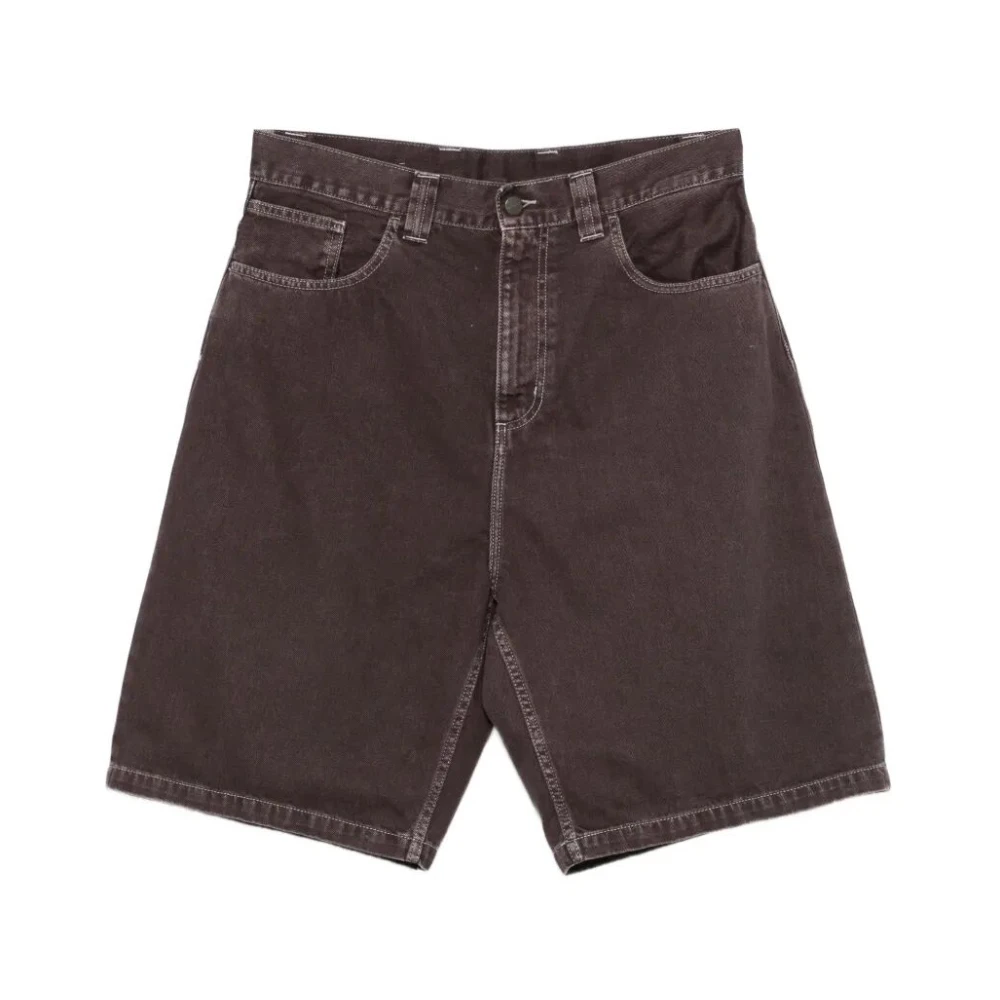 Carhartt Wip Men's Brown Denim Shorts, Xs, Brandon Short