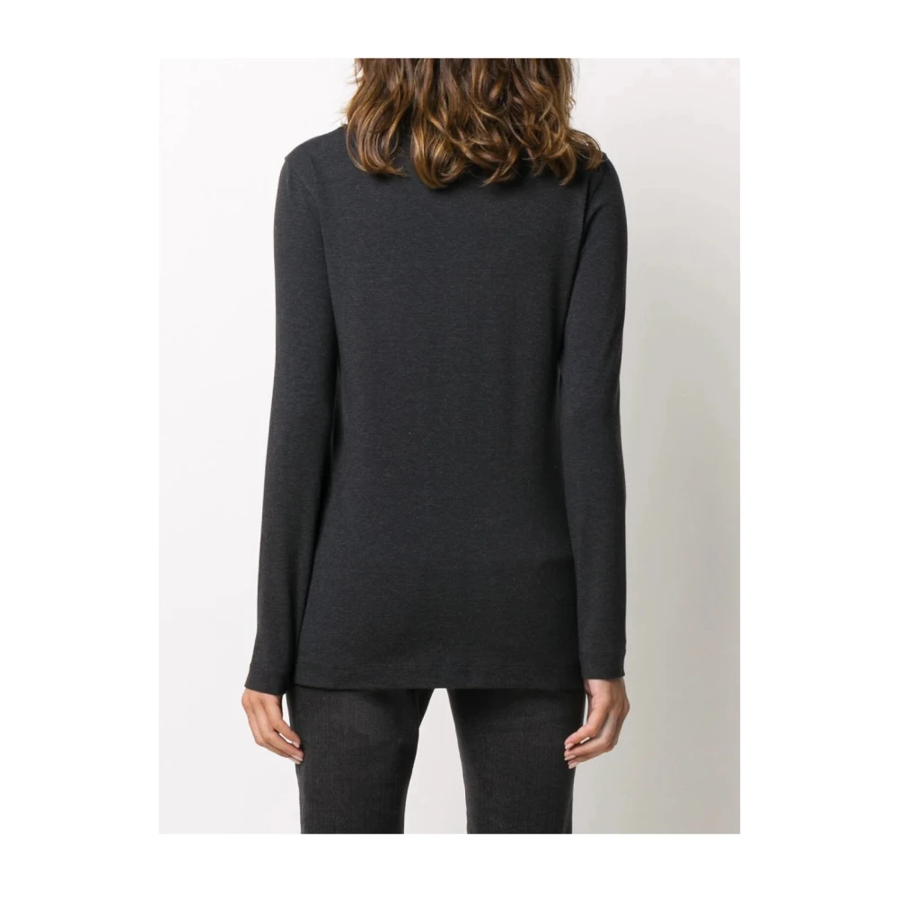 BRUNELLO CUCINELLI Stijlvolle Gebreide Kleding in Antraciet Black Dames