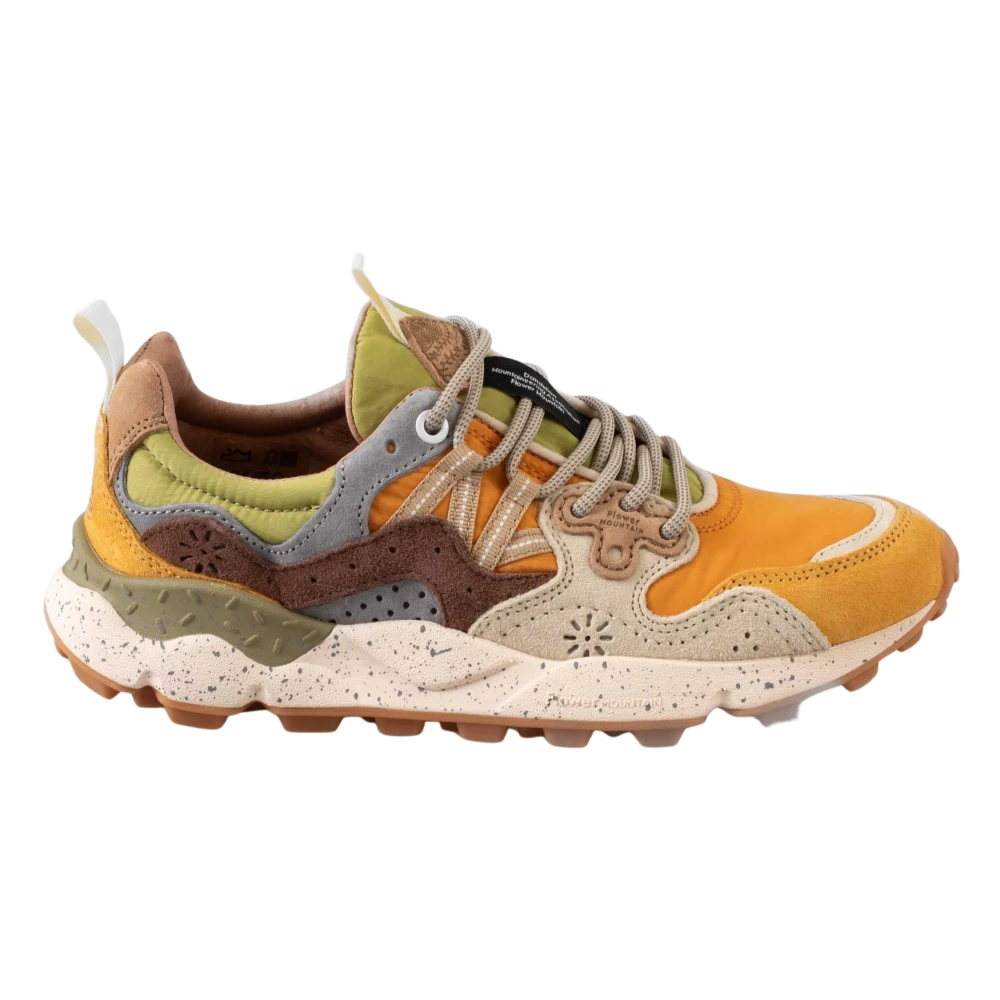 Flower Mountain Men's Multicolor Sneakers, 3 Uk, Yamano 3 Trainers