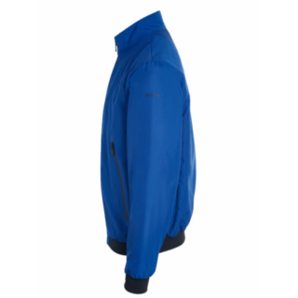 Geox Stijlvolle Jas Blue Heren