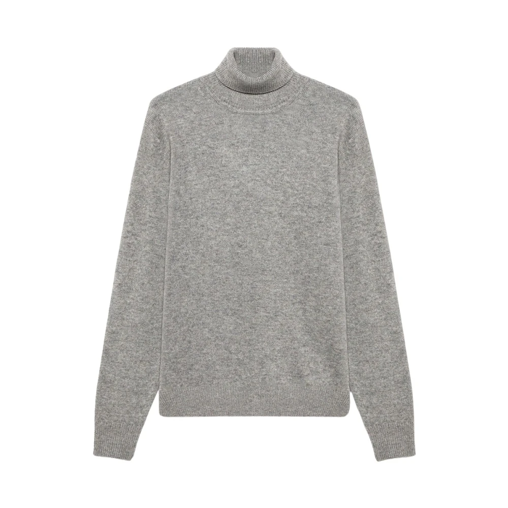 Brooks Brothers Lichtgrijze wollen cashmere turtleneck Gray Heren